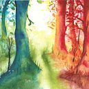 My project for course: Dreamy Watercolor Landscapes: Paint with Light. Painting, and Watercolor Painting project by Paper Girl - 01.13.2024