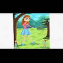 Pollicina versione gigante . Digital Illustration, Children's Illustration, Digital Painting, and Picturebook project by Cristina Tedesco - 01.13.2024