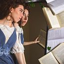 Entre Páginas e Olhares. Un projet de Photographie, Photographie de portrait, Éclairage photographique, Photographie artistique , et Photographie intérieure de moopaz - 10.01.2024