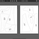 My project for course: Patterning with Adobe Illustrator. Projekt z dziedziny Pattern design, Projektowanie mod, Wzornictwo i krawiectwo użytkownika Rebeca Navarro - 15.01.2024
