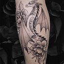 Il mio progetto del corso: Tecniche di tatuaggio: ombreggiatura con pepper shading. Un progetto di Illustrazione tradizionale e Design di tatuaggi di silviaciuffolotti1999 - 10.12.2023