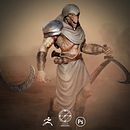 Mi proyecto del curso: Diseño de personajes estilo Dark Fantasy en ZBrush. Projekt z dziedziny 3D, Projektowanie postaci,  Modelowanie 3D i Projektowanie postaci 3D użytkownika Christian González - 13.01.2024