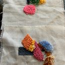 Mi proyecto del curso: Introducción al bordado con aguja mágica. Embroider, Punch Needle, and Textile Design project by Lia Mancini - 01.16.2024