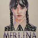 Mi proyecto del curso: Retrato creativo con rotuladores . Desenho de retrato projeto de Luis SAENZ - 16.01.2024