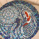 Meu projeto do curso: Introdução a obras de mosaico Ein Projekt aus dem Bereich H, werk, Möbeldesign und - bau, Dekoration von Innenräumen, Keramik und DIY von daniele cristiane stegmann - 17.01.2024
