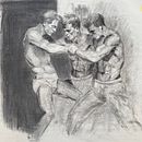 My project for course: Fundamentals of Figure Drawing with Charcoal. Artes plásticas, Desenho, Desenho realista, e Desenho anatômico projeto de Bahie Elden - 17.01.2024
