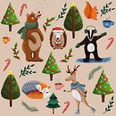 Mój projekt z kursu: Projektowanie dla dzieci: tworzenie zabawnych wzorów. Un progetto di Illustrazione tradizionale, Product design, Pattern design, Illustrazione digitale e Illustrazione infantile di Róża Pawłowska - 17.01.2024