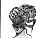Mi proyecto del curso: Ilustración surrealista con rotuladores. Projekt z dziedziny Trad, c, jna ilustracja, R, sunek ołówkiem,  R, sunek, R, sunek realist, czn,  R, sunek art, st, czn,  R i sunek atramentem użytkownika Carmen María Subero Licet - 17.01.2024