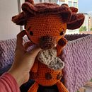 Mi proyecto del curso: Amigurumi para principiantes: teje animales en crochet . % Natalia Castro tarafından hazırlanan Sanat ve El Sanatları, O, uncak Tasarımı, Tığ işi, Amigurumi, Ve Tekstil Tasarımı projesi - 12.14.2023