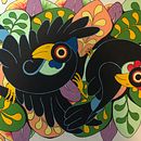 My project for course: Introduction to Decorative Mural Painting. Painting, Acr, lic Painting, Decorative Painting, Street Art, and Digital Illustration project by Shelley Lehmann - 01.16.2024