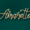 Amaretto. Tipografia, e Desenho tipográfico projeto de mybeigeboutique - 20.01.2024
