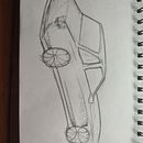 My project for course: Car Design sketching. Un proyecto de Diseño, Diseño industrial, Diseño de producto y Bocetado de Elías Cueik - 21.01.2024