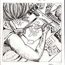 Explorando mis días. Mi proyecto del curso: Diario ilustrado: llena tu sketchbook de vivencias. Un proyecto de Ilustración tradicional, Bocetado, Dibujo, Sketchbook e Ilustración con tinta de Loli Crespo - 22.01.2024