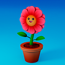 Little Flower. Un progetto di Modellazione 3D di María Alarcón - 22.01.2024