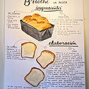 Brioche Ein Projekt aus dem Bereich Traditionelle Illustration, Bildende Künste, Malerei und Aquarellmalerei von Esther Florensa - 22.01.2024