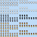 BurnOut- Progressão de personagem. Un progetto di Videogiochi, Pixel art e Animazione di personaggi di Vitória Gudiel - 16.10.2023