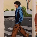 Walking the streets. Desenho artístico projeto de asdq07 - 22.01.2024