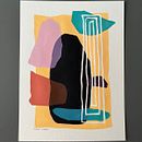 Mi proyecto del curso: Diseño de composiciones de arte abstracto. Een project van  Ontwerp, Traditionele illustratie,  Beeldende kunst, Grafisch ontwerp y Digitaal ontwerp van livier_jara - 17.01.2024