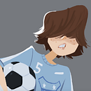 Soccer Ball Boy. Digital Illustration, and Character Design project by Simon Lee - 01.18.2024
