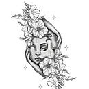 Meu projeto do curso: Técnicas de tatuagem: sombreamento com pepper shading . % Lorena Esmeraldo tarafından hazırlanan Geleneksel illüstras, on, Ve Dövme Tasarımı projesi - 01.23.2024