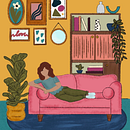 My project for course: Colorful Digital Illustration in Procreate. Projekt z dziedziny Trad, c, jna ilustracja,  R, sunek, Ilustracja c, frowa, R, sunek c i frow użytkownika nv7vgwrtnr - 23.01.2024