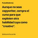 Un proyecto original + de copywriting Ein Projekt aus dem Bereich Werbung, Cop, writing, Stor, telling und Kommunikation von Alexandra Caride - 23.01.2024