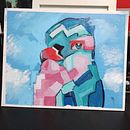 Mi proyecto del curso: Pintura acrílica estilizada: explora el color y la forma. Un progetto di Pittura e Pittura acrilica di Ivania Asencio Plaza - 25.01.2024