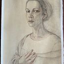 My project for course: Classical Portrait Drawing: The Renaissance Man’s Method. Un proyecto de Bellas Artes, Bocetado, Dibujo, Dibujo de Retrato, Dibujo realista y Dibujo artístico de sally_boud - 23.01.2024