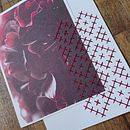 Mon projet du cours : Broderie sur carnets de notes. Un projet de Artisanat de Anne-marie Dufour - 25.01.2024