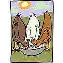 Berky Boing Boing and the Frenchman. Ilustração infantil projeto de Andy Norton - 26.09.2017