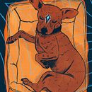 Titan the Mind Dog - Comic. Ilustração digital projeto de samuioa - 25.01.2024