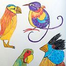 My project for course: Illustration Techniques to Unlock your Creativity. Un progetto di Design, Illustrazione tradizionale, Belle arti, Pittura, Creatività, Creatività con i bambini e Sketchbook di Angela von Lerber - 30.01.2025