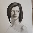 Mi proyecto del curso: Retrato realista con lápiz de grafito. Un projet de Illustration traditionnelle, Beaux Arts, Esquisse , Dessin au cra, on, Dessin, Dessin de portrait, Dessin réaliste, Dessin artistique , et Dessin anatomique de martino98888 - 26.01.2024