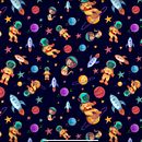 Mi proyecto del curso: Diseño de patrones ilustrados. Un proyecto de Ilustración tradicional, Pattern Design, Ilustración digital, Estampación y Pintura gouache de Vanessa Guarin - 26.01.2024