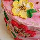 Mi proyecto del curso: Flores de crema de mantequilla para cake design. Design, and DIY project by Adriana Mora - 01.26.2024