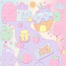 My project for course: Designing Kawaii Worlds: Spread Joy Through Illustration Ein Projekt aus dem Bereich Design von Figuren, Digitale Illustration und Manga von sweirarodrigues200226 - 25.01.2024