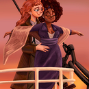 Titanic - Digital Painting. Een project van  Digitaal schilderij, Digitale tekening, Ontwerp van personages y Digitale illustratie van Isabella Carvalho - 26.01.2024