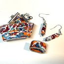 My project for course: Beaded Jewelry Design: Weave Elegant Patterns. Un projet de Création d'accessoires, Artisanat, Design de bijoux , et Art textile de creola_pora - 27.01.2024