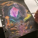 Meu projeto do curso: Pintura de paisagens atmosféricas com guache. Ilustração tradicional, Pintura, e Pintura guache projeto de Felipe Queiroz - 26.01.2024