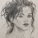 Mon projet du cours : Carnet de croquis et portraits au crayon graphite Ein Projekt aus dem Bereich Bildende Künste, Skizzenentwurf, Zeichnung, Porträtzeichnung und Sketchbook von Sandrine Lange Jeauffroy - 26.01.2024
