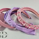 Mis Primeras Diademas 😍💕. Accessor, Design, Fashion Design, and Sewing project by Valeria Di Nardo - 01.27.2024