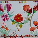 My project for course: Artistic Floral Watercolor: Connect with Nature. Traditional illustration, Painting, Watercolor Painting, and Botanical Illustration project by Anna Lau - 01.27.2024