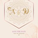 My project for course: Invitation Design for Events. Een project van  Br, ing en identiteit, Evenementen, Grafisch ontwerp y Ontwerp van briefpapier van Aggeliki Foteinaki - 26.01.2024