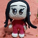 Mi proyecto del curso: Amigurumis: personas tejidas a crochet . Arte și meșteșuguri, Design de jucării, Arte din fibre, Croșetat, Amigurumi și Design textil de Nathalia Isidora Rivera Obreque - 01.28.2024