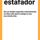 Mi proyecto del curso: Copywriting para copywriters. Un proyecto de Publicidad, Cop, writing, Stor, telling y Comunicación de Valentina Mercau López - 29.01.2024