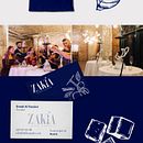 Shisas Zakía | Branding. Un proyecto de Br, ing e Identidad, Diseño y Diseño gráfico de Aurora Pulido Garcés - 29.01.2024