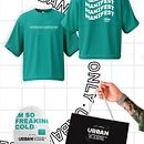 Urban Vibe | Branding. Un proyecto de Diseño, Diseño gráfico, Br e ing e Identidad de Aurora Pulido Garcés - 29.01.2024