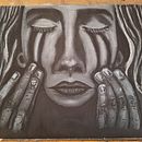 River of tears. Traditional illustration project by Karen Kotze - 01.18.2024