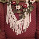My project for course: 3D Macramé for Botanical Wall Hanging. Een project van Craft,  Interieur, Textiel, Macramé y Textielontwerp van odilecacace - 29.01.2024