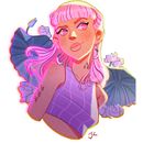 Mi proyecto del curso: Retrato de personajes estilo cartoon con Procreate. Character Design, Digital Illustration, Digital Drawing, and Digital Painting project by frightbat - 01.29.2024